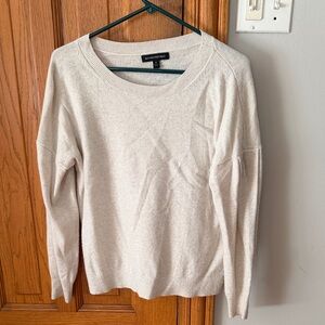 Banana Republic Women's Soft Cream Crew Neck Sweater
